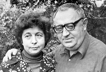 Mikhail Nosyrev and his wife. Autumn, 1980. The last picture.